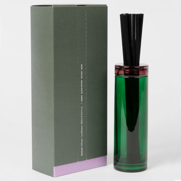 Paul Smith Diffuser  Botanist,Glasgefäss, grün aubergine, 250ml, mit Verpackung